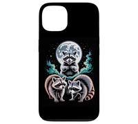 Full Moon Raccoon Trio Night Forest Wildlife Case for iPhone 13