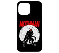 Full Moon Red Eyed Mothman Cryptid Cryptozoology FolkLore Case for iPhone 13 Pro Max