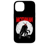 Full Moon Red Eyed Mothman Cryptid Cryptozoology FolkLore Case for iPhone 14