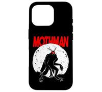 Full Moon Red Eyed Mothman Cryptid Cryptozoology FolkLore Case for iPhone 16 Pro