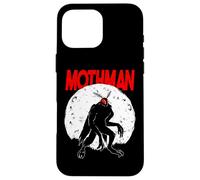 Full Moon Red Eyed Mothman Cryptid Cryptozoology FolkLore Case for iPhone 16 Pro Max