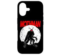 Full Moon Red Eyed Mothman Cryptid Cryptozoology FolkLore Case for iPhone 17