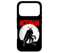 Full Moon Red Eyed Mothman Cryptid Cryptozoology FolkLore Case for iPhone 17 Pro