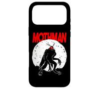 Full Moon Red Eyed Mothman Cryptid Cryptozoology FolkLore Case for iPhone 17 Pro Max