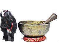 Full moon singing bowl-8 inches Diameter Tibetan singing bowl from Nepal by Touch of Nepal