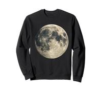 Full Moon Space Science Astronomy Lunar Planet Sweatshirt