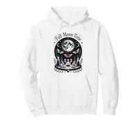 Full Moon Time Witch Astrology Zodiac Galaxy Space Gothic Pullover Hoodie