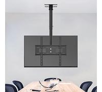 Full Mot Ceiling TV Mount for 42-75 Inch TVs Adjustable Tilt & Swivel Bracket Heavy-Du Expaon Screw Fixing Perfect for Home & Office Entertainment