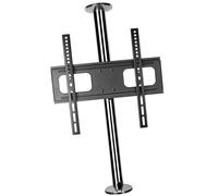 Full Motion 360° Rotating TV Mount Stand - Universal LCD/LED Floor Stand with Tilt & Swivel Adjustable Partition Frame Ideal for Any Room Setup