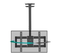 Full Motion 360° Rotation Tilting Ceiling Tv Mount Stand - Tv Wall Mount, Height Adjustable Bracke, For 39-90 Inch Sn Tvs, Up To 600X400Mm, Easy To Install,