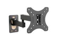 Full Motion Corner TV Bracket Wall Mount 10-32 In Tv Monitor Holder Swivel Tilts Adjustable Universal TV Stand VESA 100x100mm