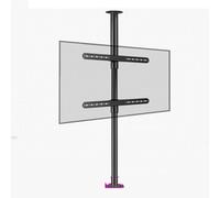 Full Motion Rotation Tilt Swivel TV Mount - LCD TV 360 Degree Rotating Frame, Floor Stand Partition Rotating Frame, TV Cabinet Rotating Base, LCD TV Partition Wall Bracket(Black-20002950mm)