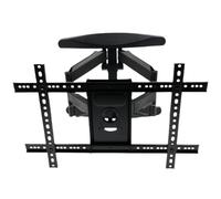 Full Motion Televisions Wall Bracket Rotation Tilt Adjustable for 32-85 Inch Strong Wall Holder Stand TVs Hanging Rack Extendable Design