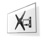 Full Motion TV LCD Screen Wall Mount Bracket 23-55" 30kg 3 Pivot 2 Arm for Sony