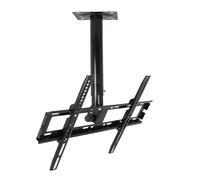 Full Motion TV Mount, Adjustable Wall & Ceiling Bracket for 32-55 Inch TVs, Compatible with Multiple VESA Patterns, Heavy Duty, Easy Installation, Swivel & Tilt Design