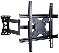 Full Motion TV Mount for 32-47 Inch Flat/Curved Screens, Adjustable Tilting and Swiveling Wall Bracket with Extension Arm, Heavy-Duty TV Support for Home Theater
