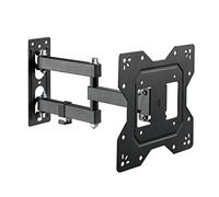 Full Motion TV Wall Mount 23-43 Inch Screens, Ultra Slim TV Wall Bracket Compatible with Veltech VR24HX230 HD Smart Roku