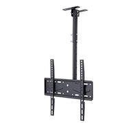 Full Motion TV Wall Mount Bracket - Adjustable Ceiling Mount for 26-55 inch LED TVs - Heavy-Duty, Space-Saving Design for Optimal Viewing Angle & Enhanced Stability