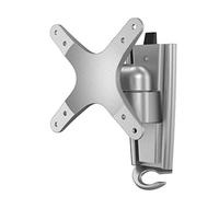 Full Motion TV Wall Mount Bracket for 13 32 Inch Display with Gas Spring Swivel Articulating Arm Chrome Plating Sturdy and Adjustable 100x100mm