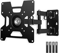 Full Motion TV Wall Mount Bracket for 22 55 Inch TVs with Cable Tie Design Max VESA 400x400mm Stand