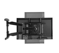 Full Motion TV Wall Mount for 32-50" LED LCD OLED TVs, Tilt & Swivel Articulating Bracket, 400x400 VESA, Holds Up to 110lbs, Easy Installation, Strong &