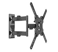 Full Motion TV Wall Mount for 32-55 inch LCD/LED Flat Screens VESA 400x400mm Max Load 27.2kg Adjustable Bracket for Optimal Viewing Angle