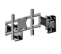 Full Motion TV Wall Mount for 55-120 Inch Flat Screen TVs, Adjustable Swivel & Tilt, Dual Articulating Arms, Supports Up to 154 lbs, Easy Installation, Perfect for Home Theater