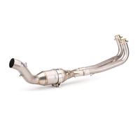 Full Motorcycle Exhaust Front Link Pipe For T-max T MAX 500 530 560 Tmax530 Tmax560 2016-2021 Exhaust Pipe Exhaust Muffler Muffler Exhaust(Color 1)