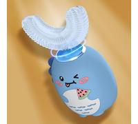 Full Mouth Toothbrush for Kids,3 Modes with Timer | Ultrasonic Kid's U Shaped Electric Toothbrush,for Children Boys Girls Daily Care Home Preventing Cavities Encouraging Brushing Habits
