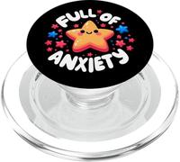 Full of Anxiety Cute Kawaii Star Design PopSockets PopGrip for MagSafe