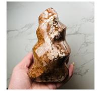 Full of texture Gemstones and Crystals 1PCS 30-80g Natural Ocean Jasper Irregular Arrangement Teaching Material Minerals Collection Home Decoration (Color : No.8)