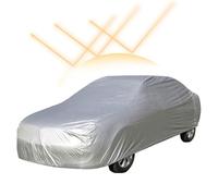Full Outdoor Coverage Coverage with Shell for Weather Resistance | Dustproof Vehicle Cover with Protection Against Rain, Sun, Snow, UV, Suitable