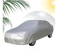 Full Outdoor Coverage Coverage with Shell for Weather Resistance | Dustproof Vehicle Cover with Protection Against Rain, Sun, Snow, UV, Suitable