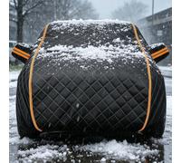 Full Outdoor Hail Protection Cover for Austin Healey 100/6 1956 丨4 Layers Thicken Padded Hail Protection Blanket Rain Snow Proof for Automobiles