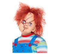 Full Overhead Chucky Mask Adults Childs Play Chucky Doll Fancy Dress Accessory