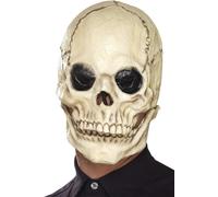 Full Overhead Foam Rubber Skull Mask. (US)