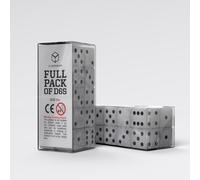 Full Pack of D6s: Pearl & Black