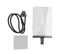 Full Page Necklace Magnifying Glass, 4X Hanging Neck Magnifying Glass Flexible Gooseneck, Large Page Magnifier for Reading Repair with 3 Convenient Modes, Greater Visual Effect