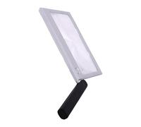 Full Pages Magnification Reading Aid with Light & 48 LEDs Easy to Use Magnifier Tool Multifunction Magnifier Device Macular Degeneration Solution