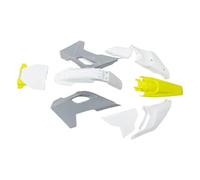 Full Plastic Body Fairing Cover Guard Panel Mudguard Compatible With FC FS FX TC TX 250 2023 2024(Grey and Yellow)
