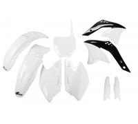 Ufo Kawasaki Kxf 250 2006-2006 Kakit204f-047 Fork Protectors & Plastics Kit White