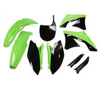 Full Plastic Fairing Kit Kawasaki KXF 250 2009 - 2012 Ufo Plast Replica