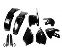 Full Plastic Fairing Kit Suzuki RM 125 - 250 1999 - 2000 Ufo Plast Black