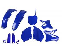Ufo Yamaha Yz 125/250 2002-2004 Yakit301f-089 Fork Protectors & Plastics Kit Blue