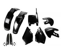 Full Plastic Kit black for Suzuki RM 125 (1999-00) - RM 250 (1999-00)