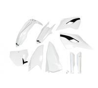 Ufo Husqvarna Tc/fc 2015-2015 Hukit628f-041 Fork Protectors & Plastics Kit White