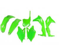 UFO Complete Body Kit For Kawasaki KX 250 F 2017 Fluorescent Green Kakit224-Aflu