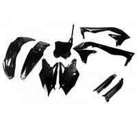 Full Plastic Kit Fairings Kawasaki KXF 450 2016 - 2017 Ufo Plast Black