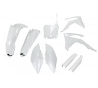 Ufo Honda Crf 250r/450r 2014-2017 Hokit116f-041 Fork Protectors & Plastics Kit White