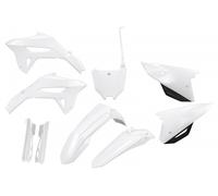 UFO Plastics Kit For Honda CRF 450 R 2021-2024 - Black/White